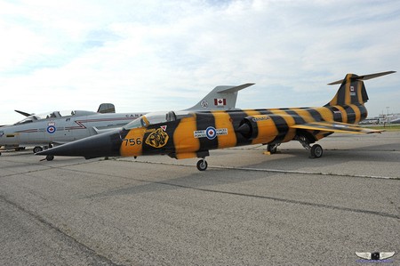 Jet warbirds as static: CF-104 Starfighter